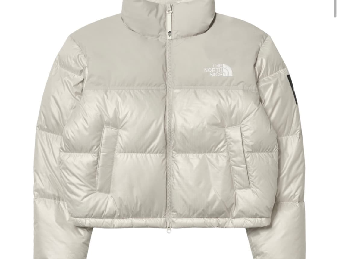 (W) 노스페이스 화이트 라벨 노벨티 눕시 다운 자켓 크림 베이지 상품이미지2