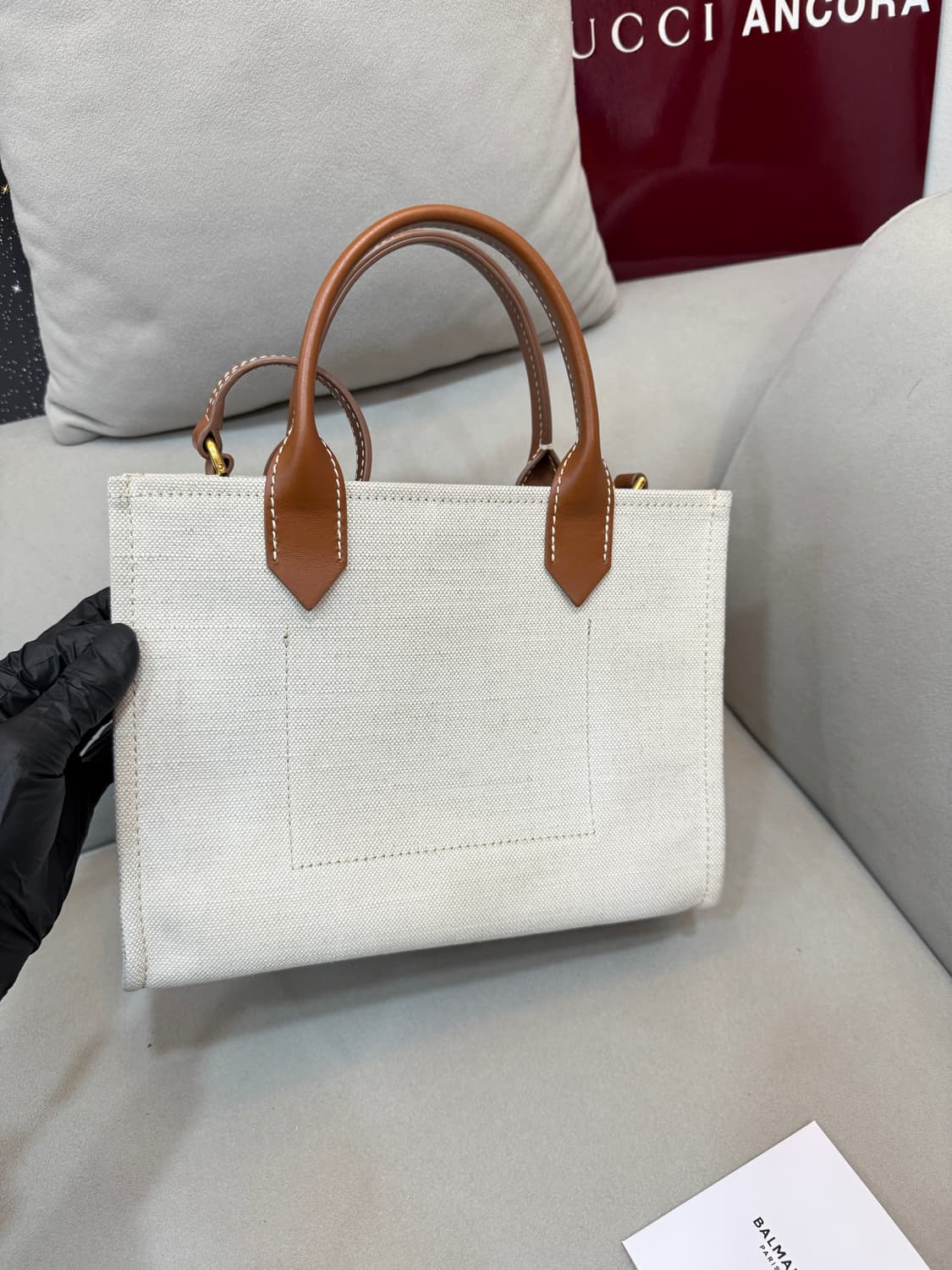 발망 캔버스 토트백 상품이미지2