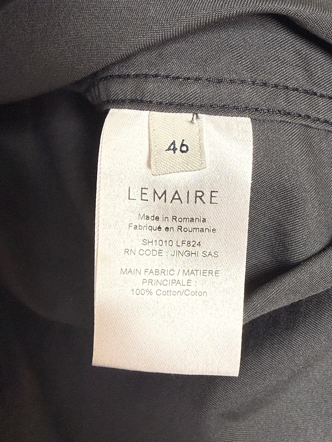 르메르 웨스턴 셔츠 zinc 46 상품이미지3