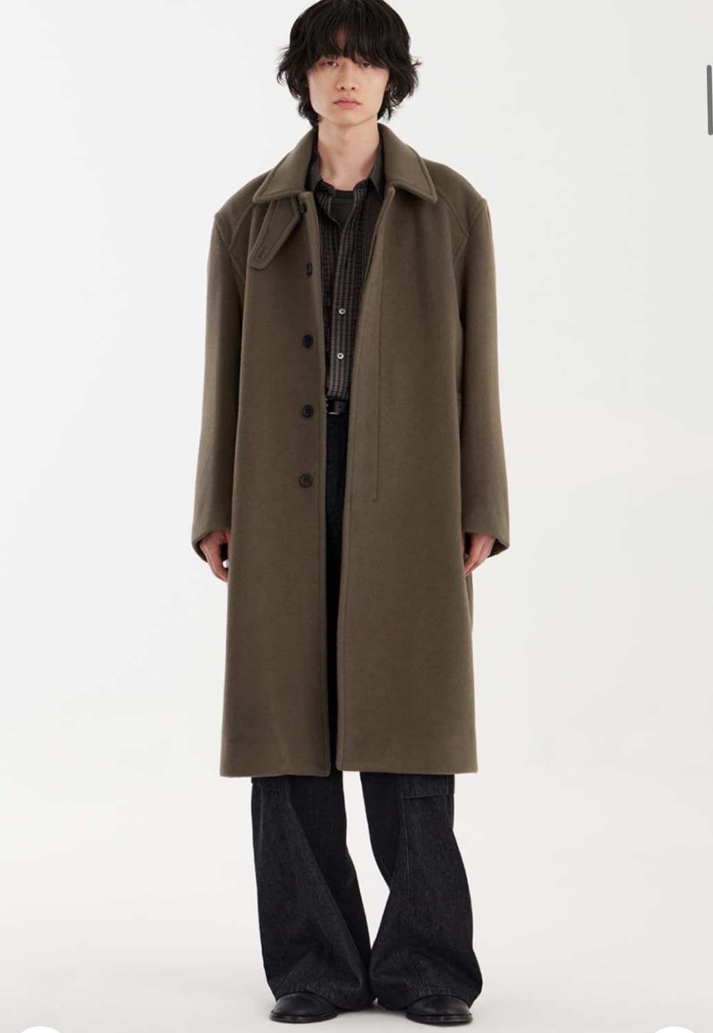 유스 맥코트 Mac Coat - Khaki brown 상품이미지2