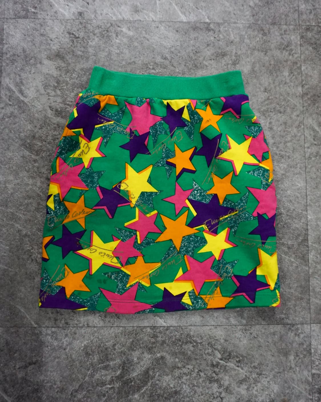 ENRICOCOVERI STAR Sweat Skirt 상품이미지1