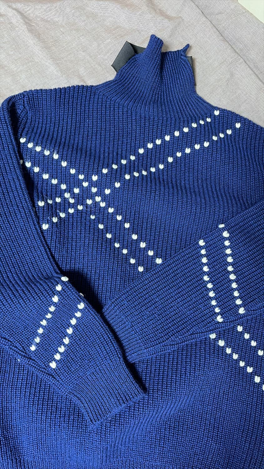 라프시몬스 21ss 터틀넥 니트 m사이즈 상품이미지2