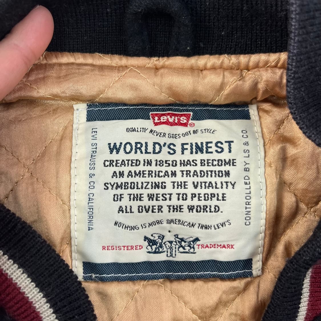 100 리바이스 93s 스타디움 바시티 자켓 상품이미지4