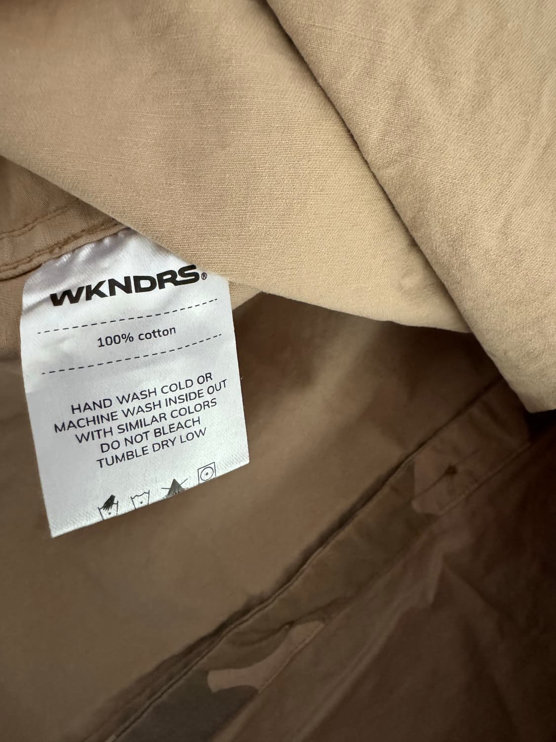 위캔더스 카모 셔츠 상품이미지5