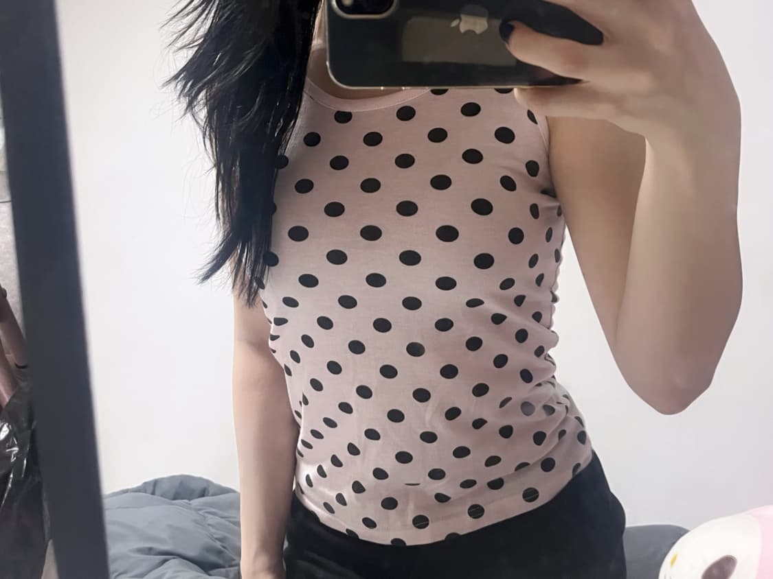 Dot sleeveless 상품이미지2