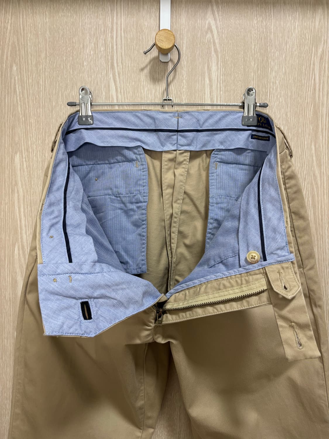 폴로 스트레치슬림핏 치노팬츠31/연베이지 상품이미지4