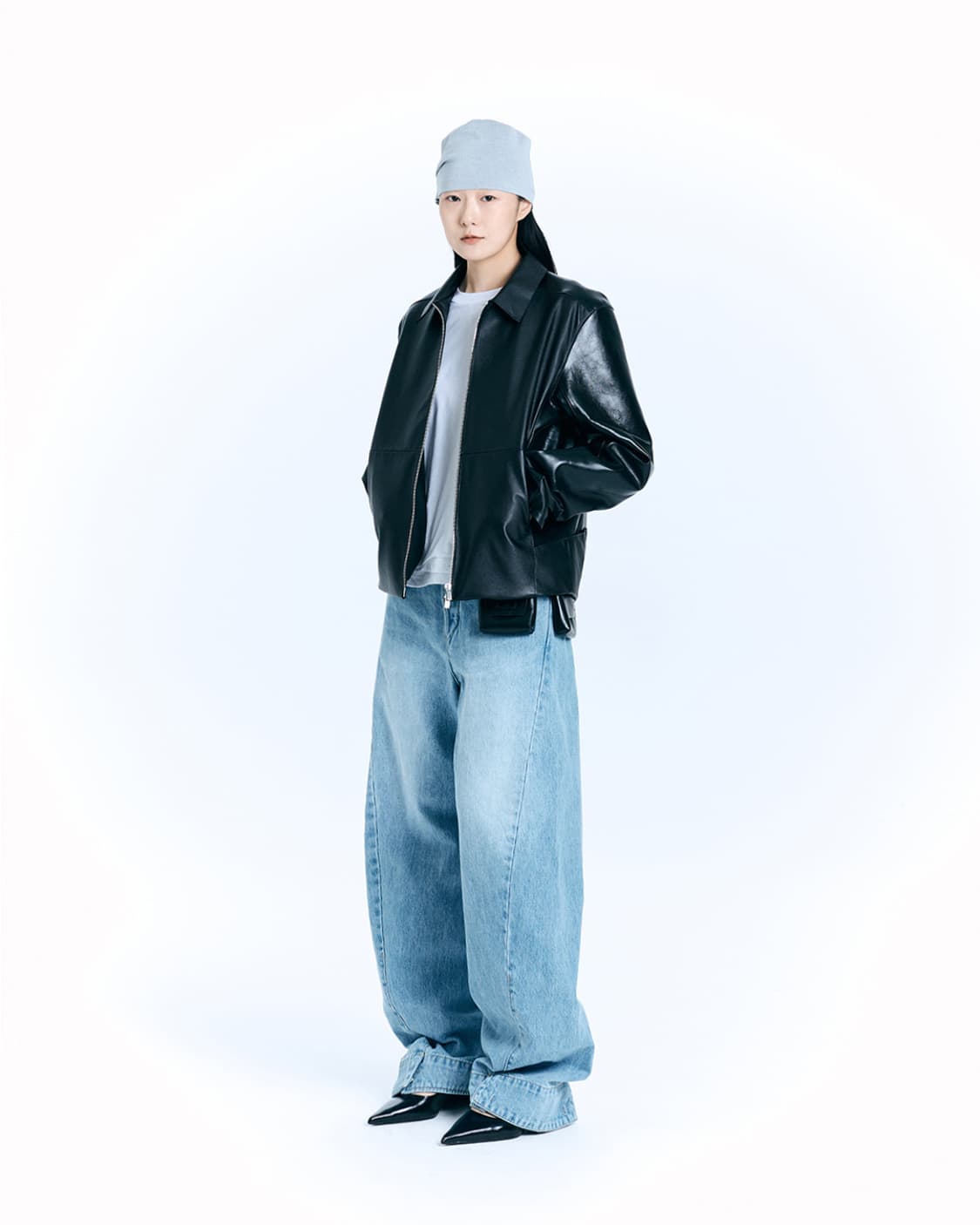 SYMM 심 Engineered  Jeans (Blue) 엔지니어드 진 상품이미지4