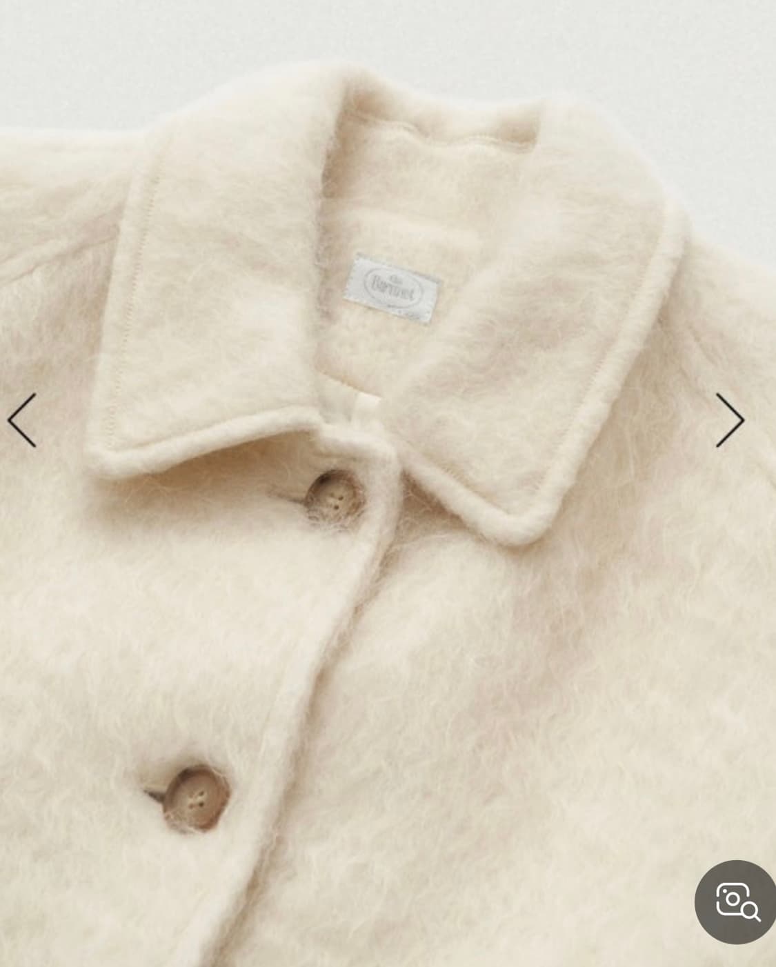 더바넷 스노우화이트 발마칸 코트 롱 상품이미지4