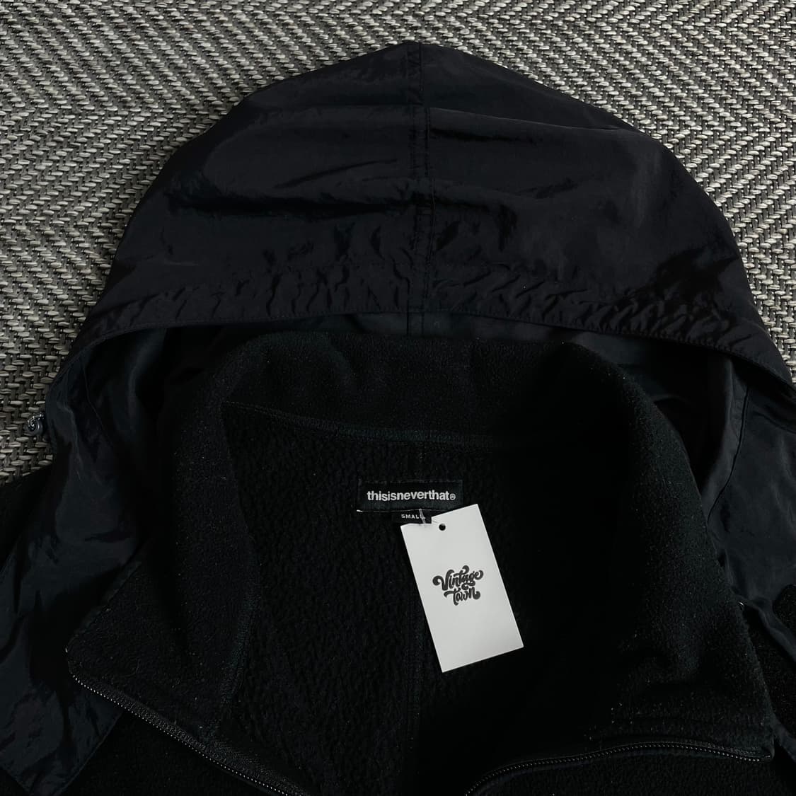디스이즈네버댓 스펠로고 빅로고 테크 플리스 자켓o 2992 상품이미지4