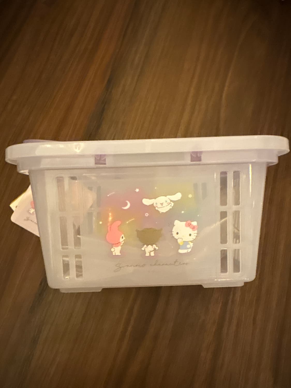 산리오 바구니 퍼플  상품이미지1