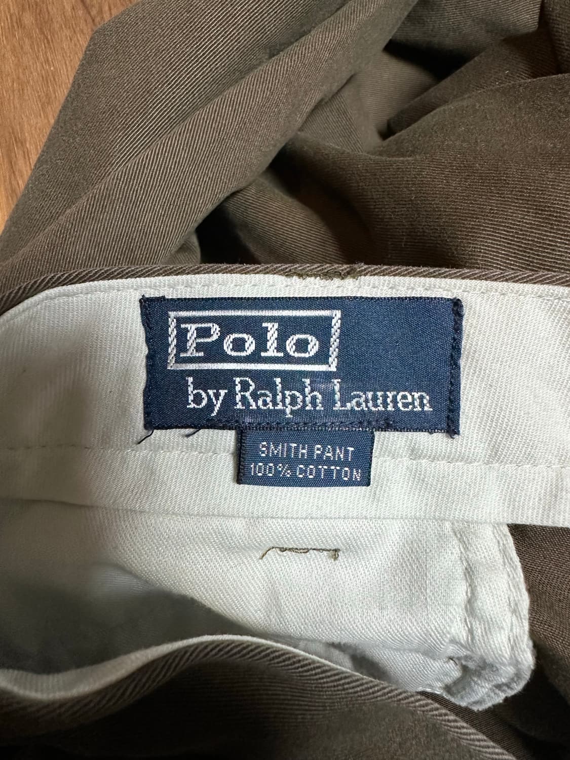 빈티지 폴로 스미스 치노팬츠 브라운 34 상품이미지5