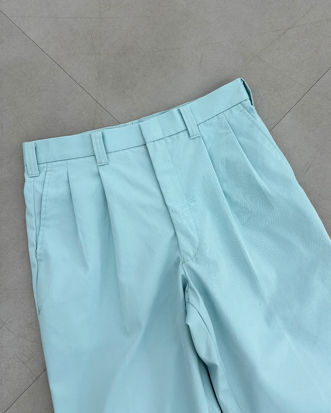 Jichodo light mint 3/4 length slack pant 상품이미지3