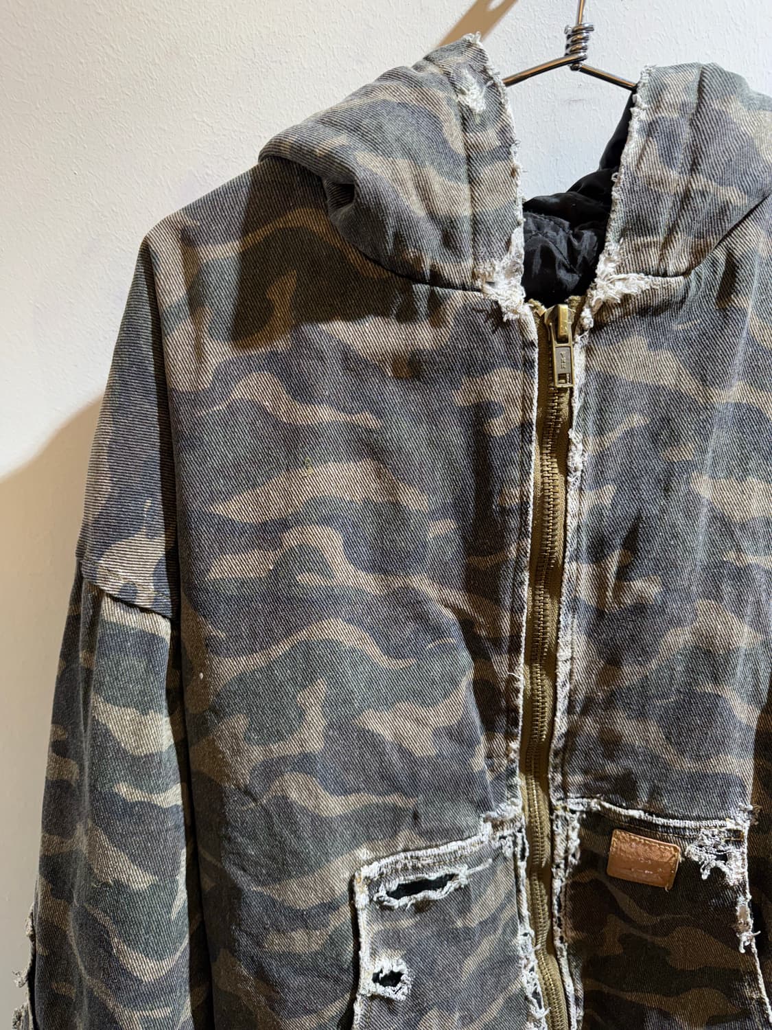 빈티지 카모 워크점퍼 상품이미지2