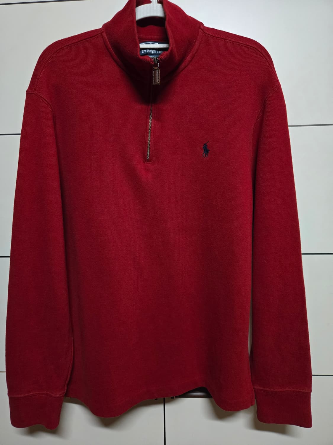 폴로 랄프로렌 코튼 하프집업 니트 상품이미지1