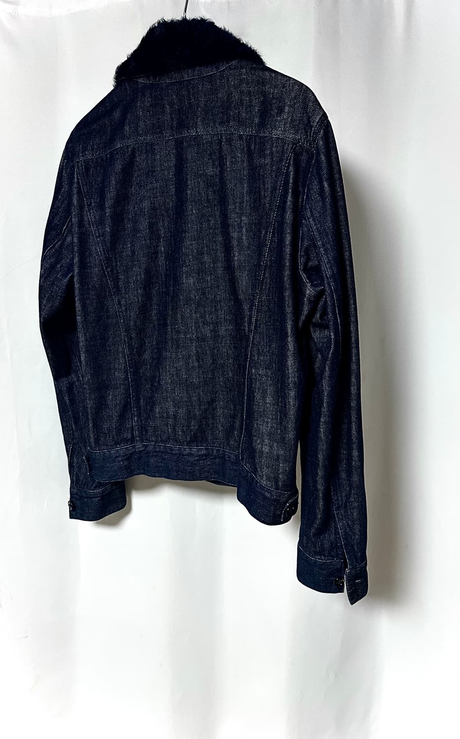 마르지엘라 13aw Denim Detachable Fur 트러커자켓 상품이미지8
