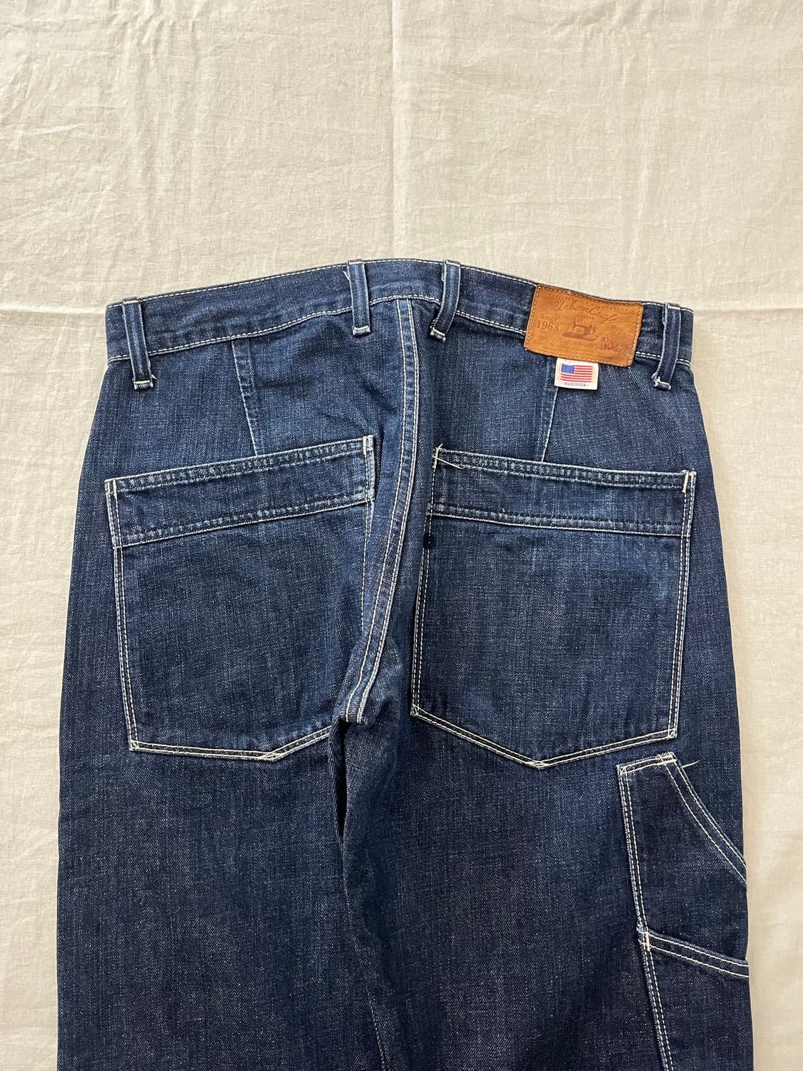 USA 빈티지 베이커 카펜터 데님 워크 팬츠 상품이미지4