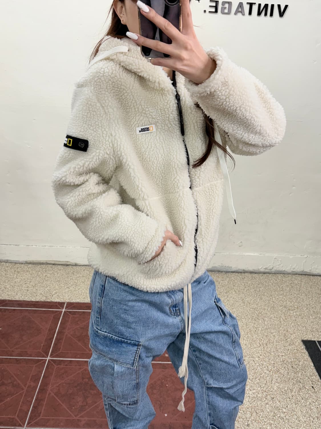 내셔널 지오그래픽 뽀글 후리스 상품이미지2