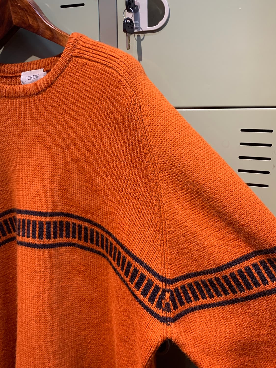 90s 제이크루 스트라이프 울 스웨터 상품이미지2