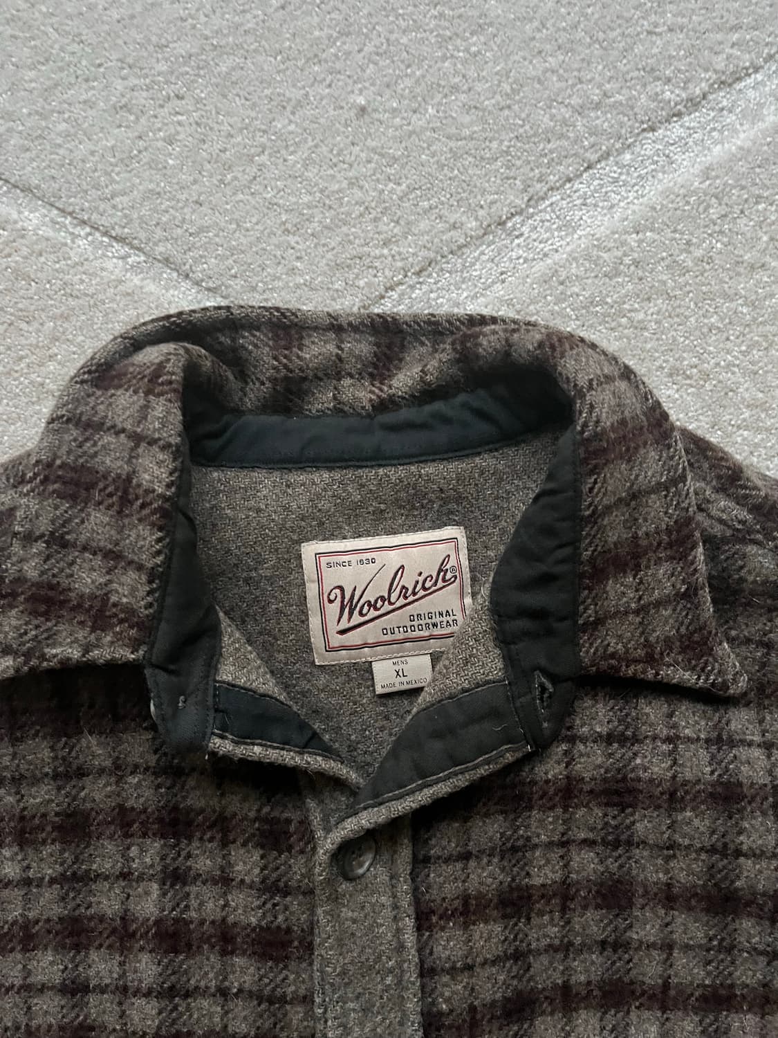 울리치 플래드 울 CPO 자켓 (103-105) 상품이미지5