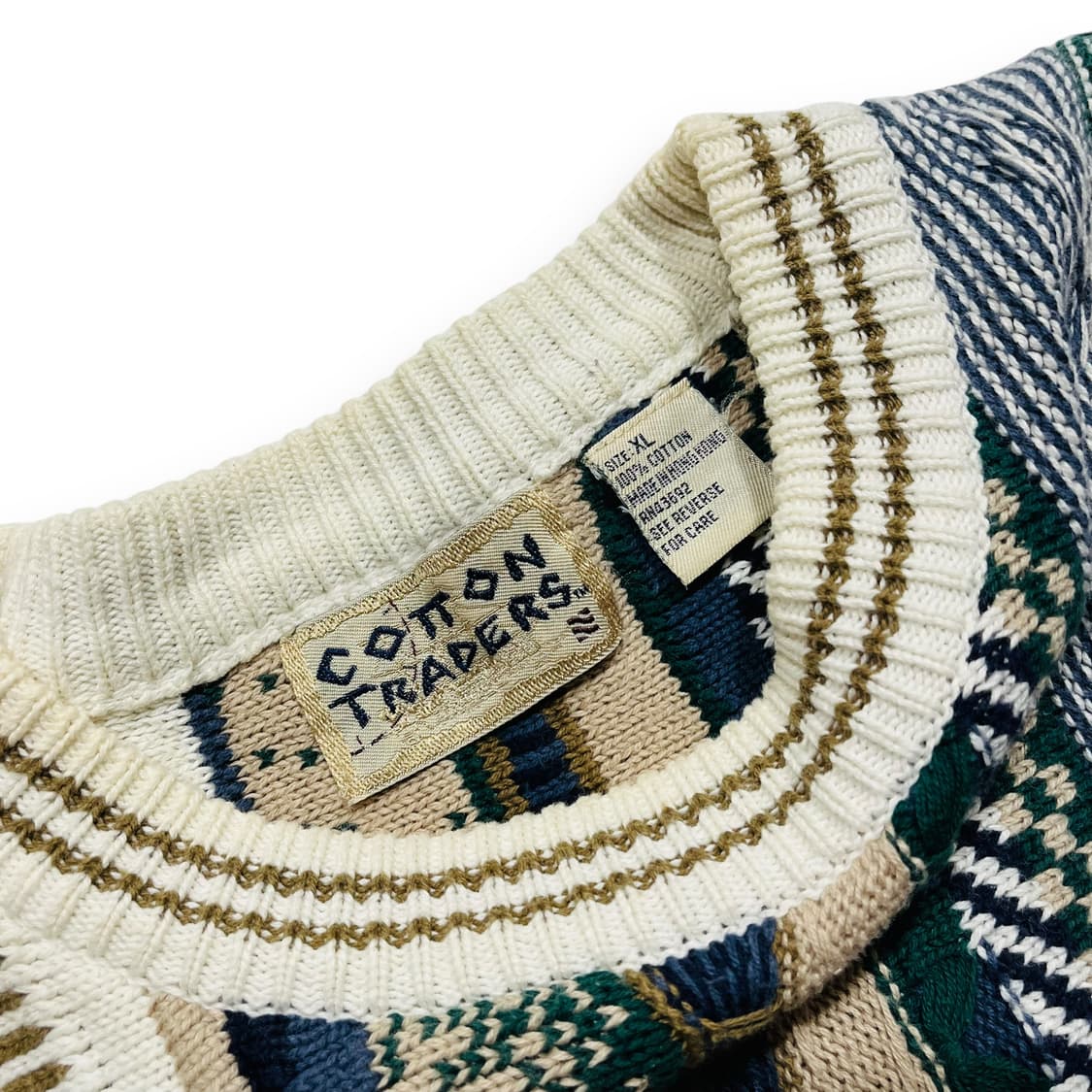 COTTON TRADERS 3D 에스닉 케이블 니트 상품이미지5