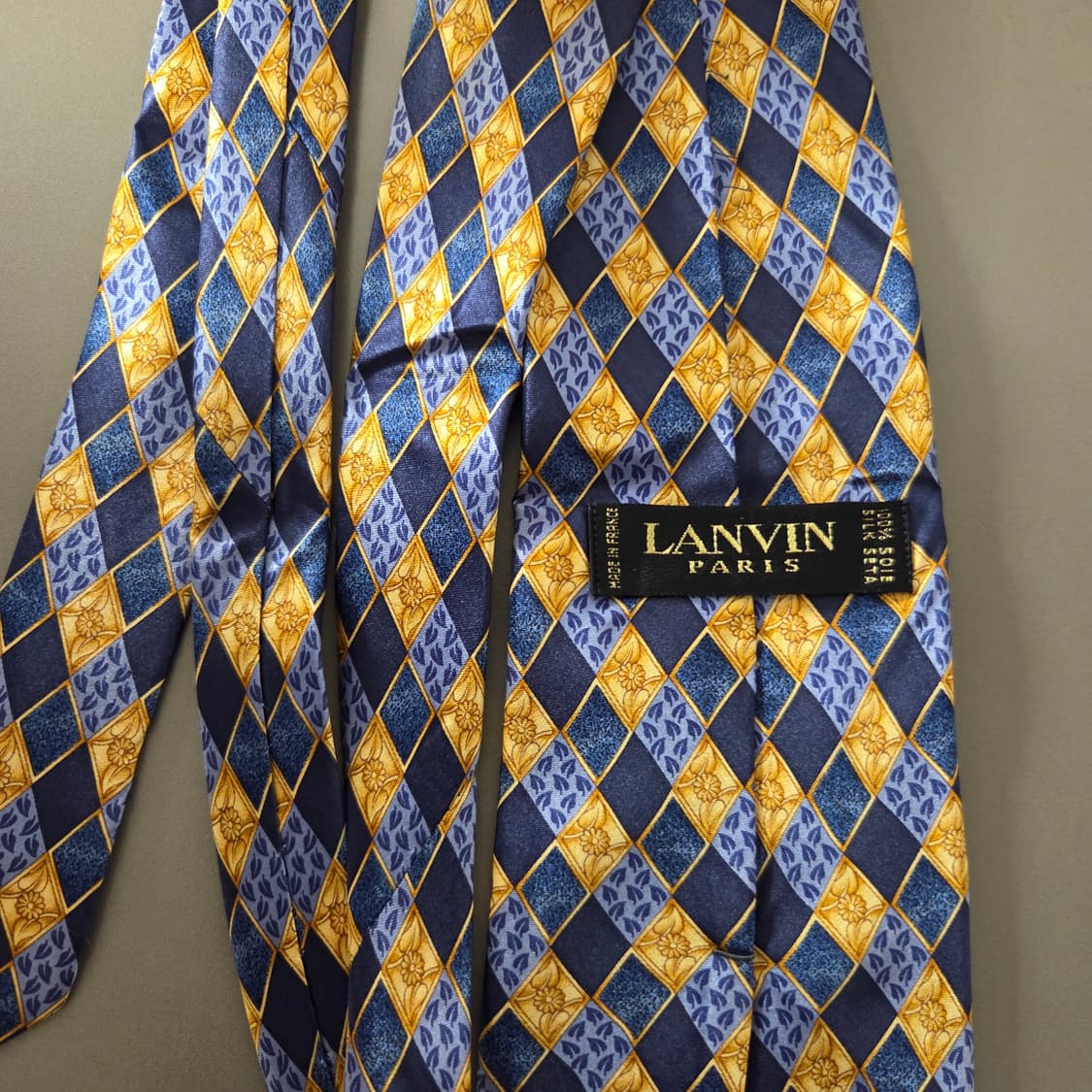 Lanvin 랑방 빈티지 넥타이 상품이미지2