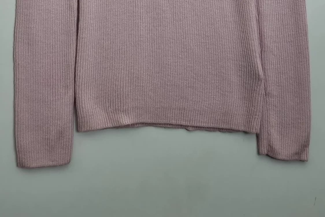 유니클로 라이트 핑크 니트 울 100% 상품이미지5