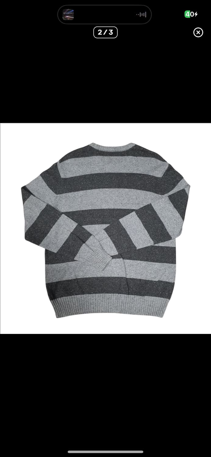 (바배) Dockers 스트라이프 울 혼방 니트 상품이미지2