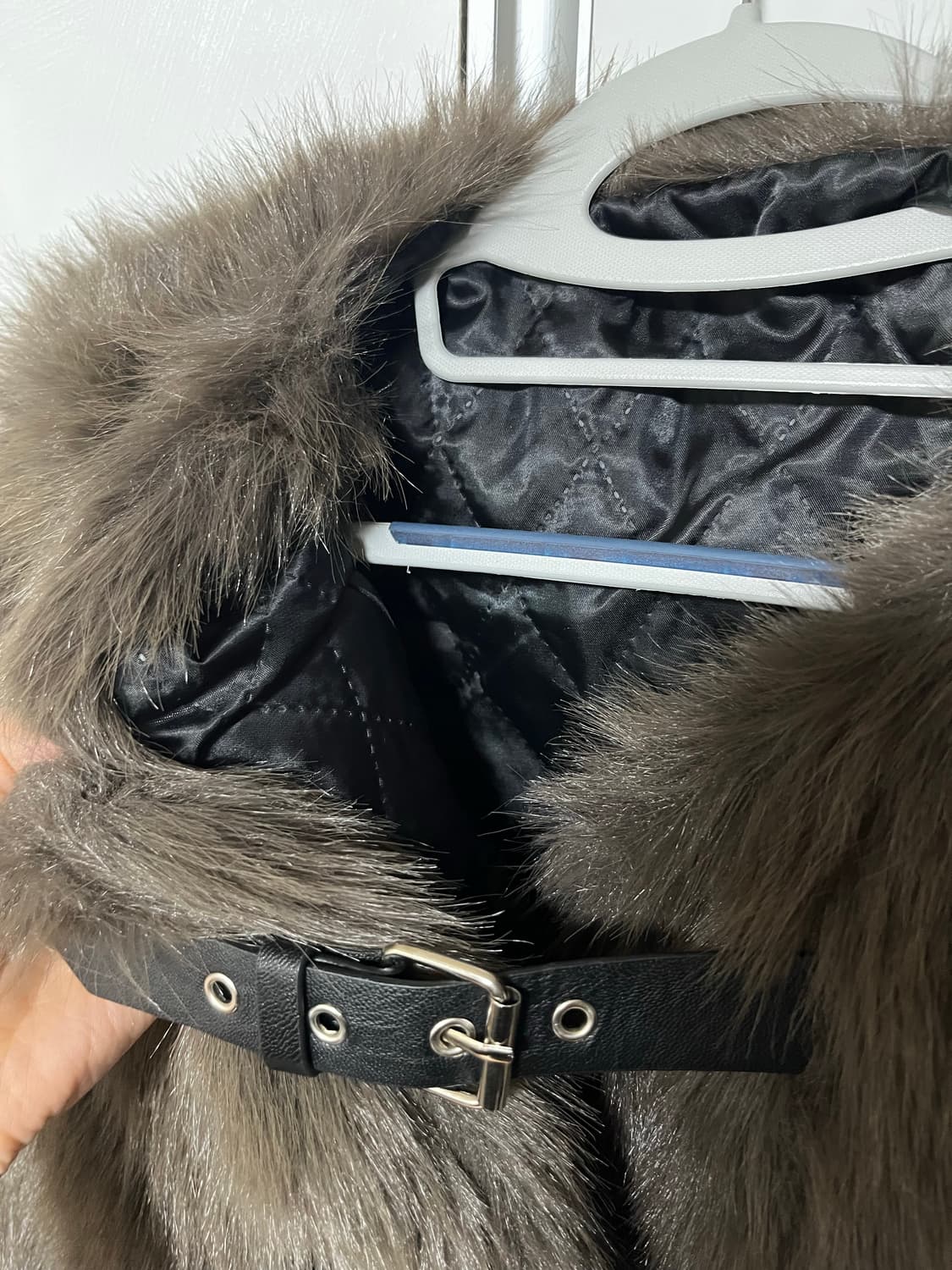 빈티지 버클 퍼자켓 상품이미지2