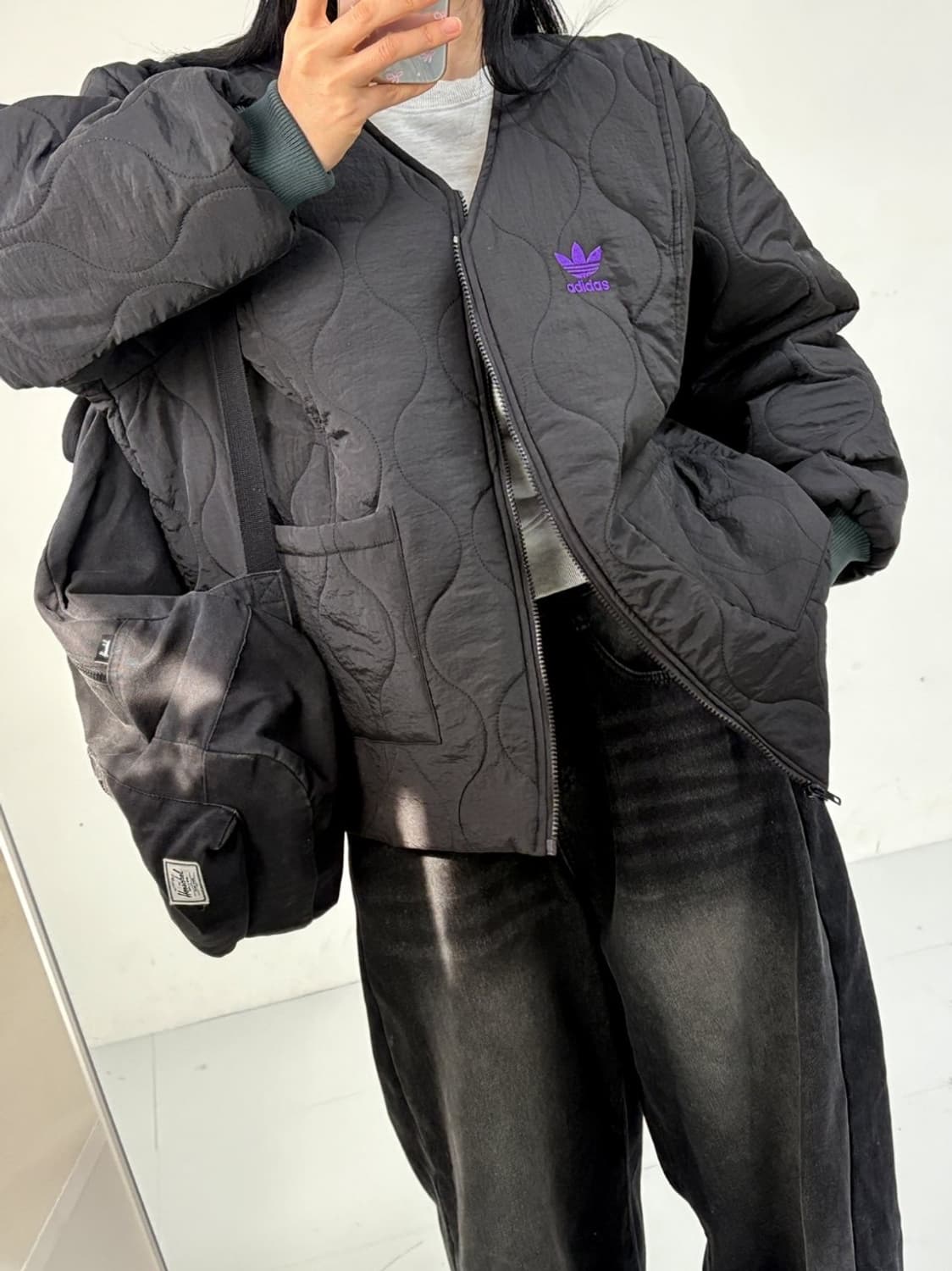 아디다스 웰론다스 누빔자켓 상품이미지4