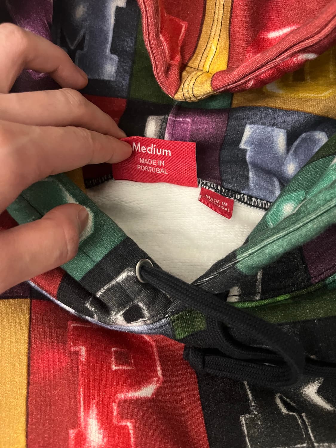 Supreme Blocks Hooded Sweatshirt_M 상품이미지2