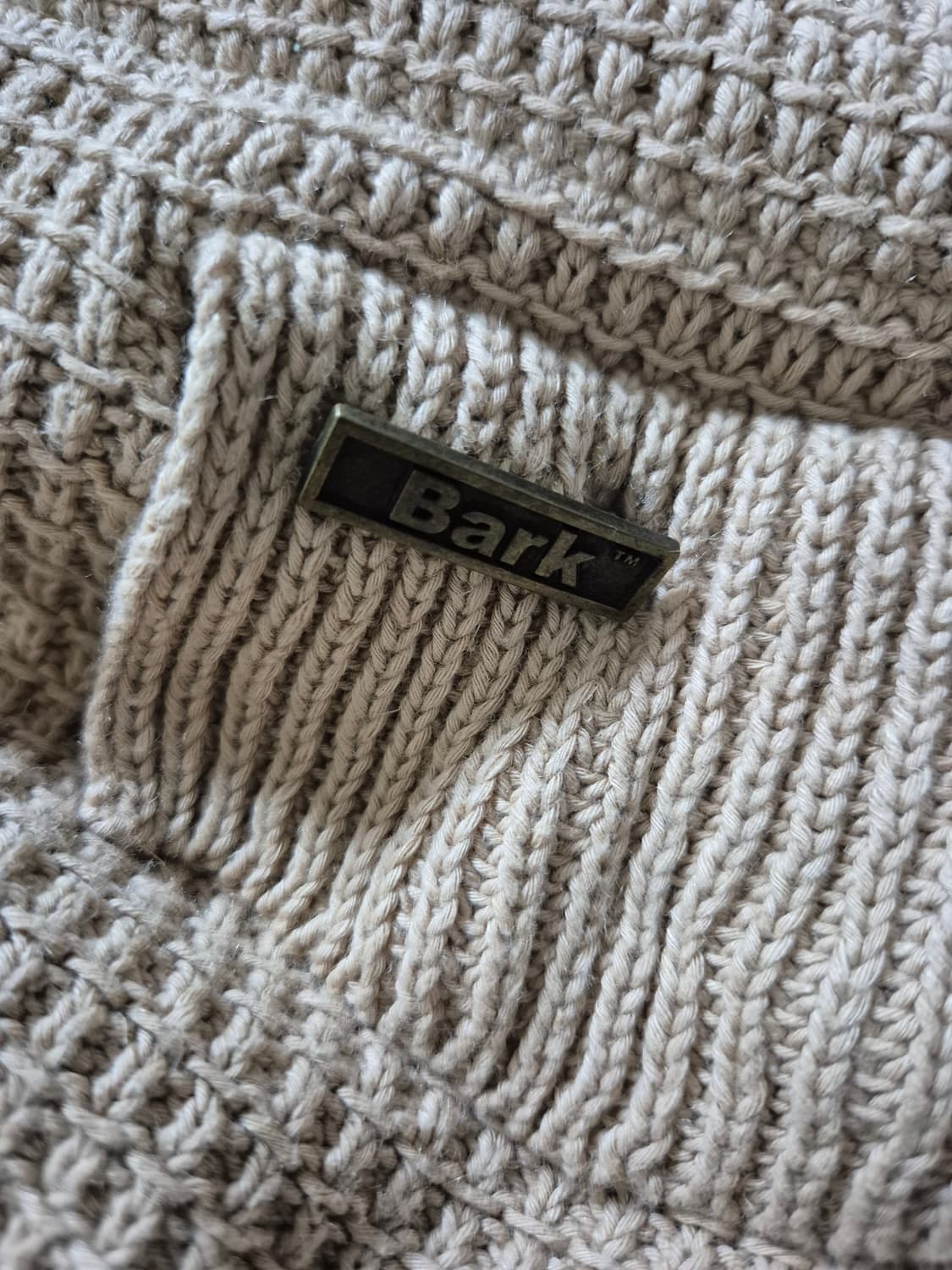 정품 Bark 바크 M-65 니팅 자켓 상품이미지5