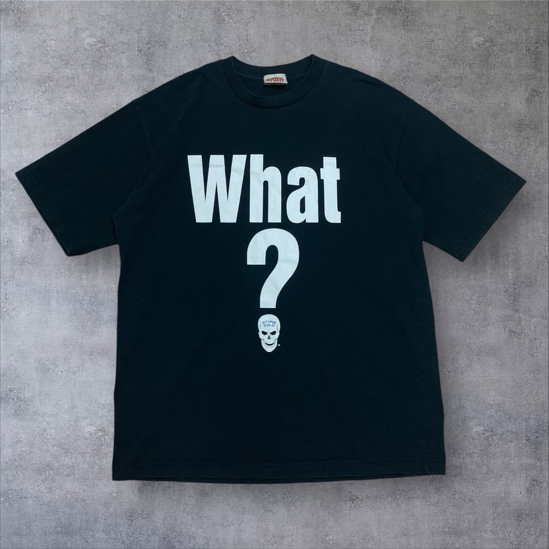 미카엘 00s WWE 스턴콜드 오스틴 블랙 반팔티 상품이미지2