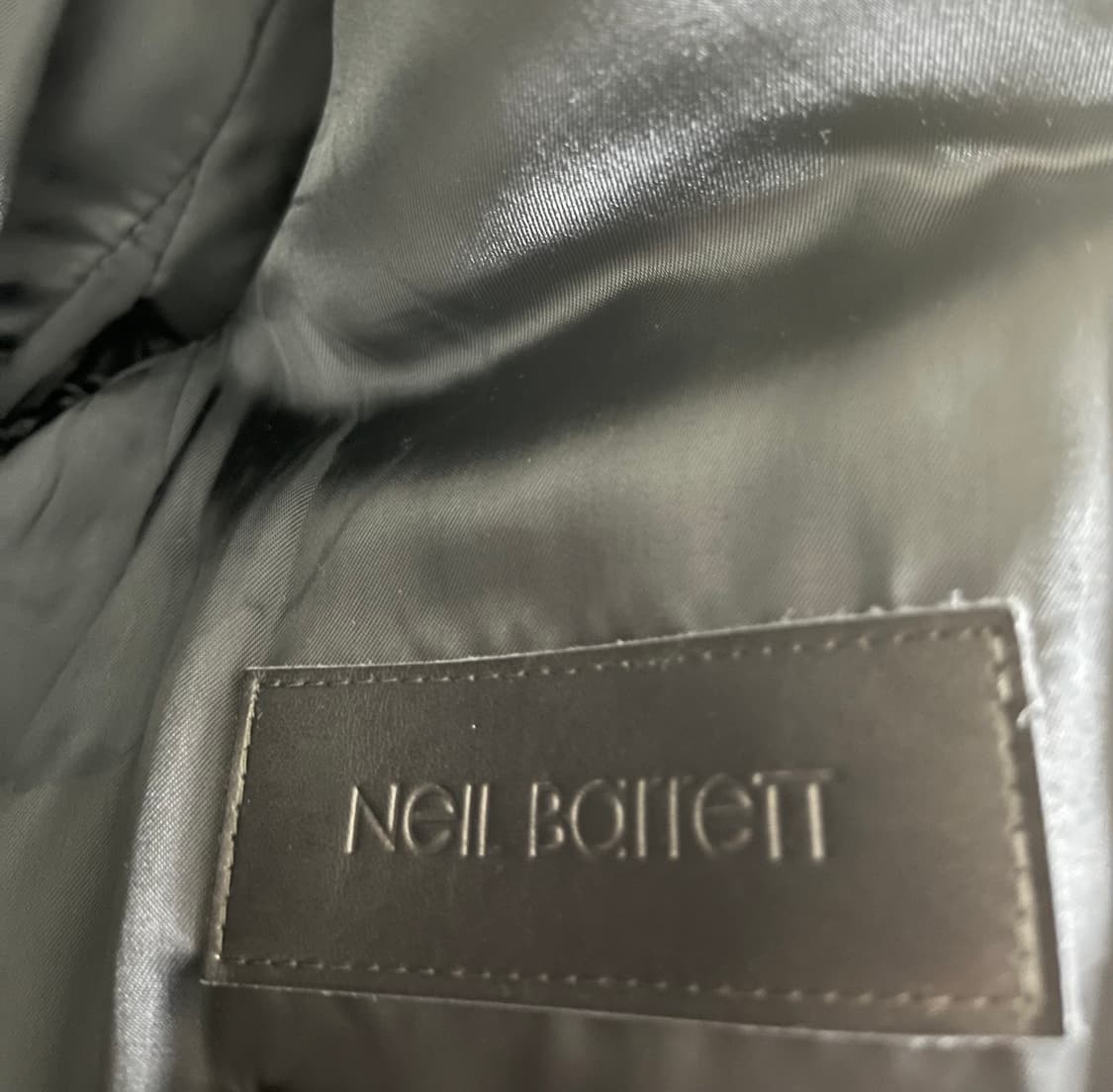 닐 바렛 / 항공 자켓 레이어드 코트 / 블랙 / 사이즈 M 상품이미지5