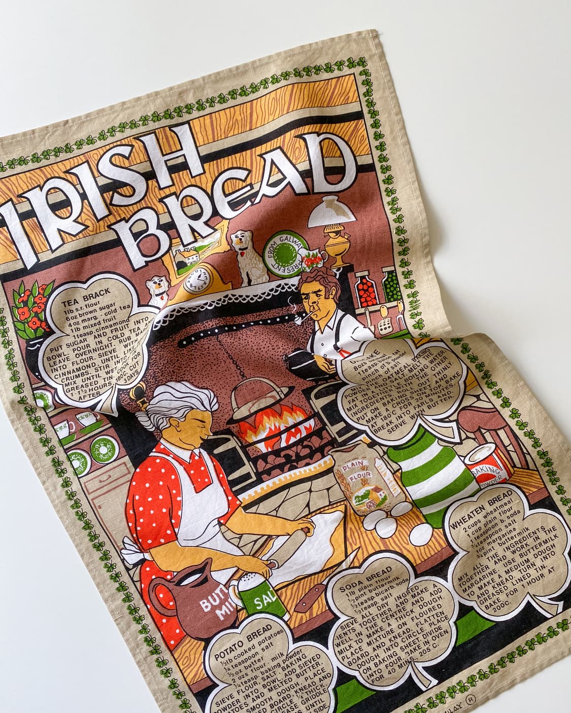유럽 빈티지 패브릭 (IRISH BREAD) 상품이미지2