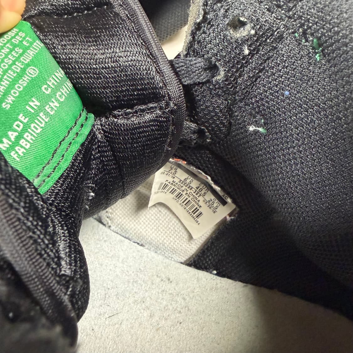 나이키 조던1 OG 파인그린 하이 255 상품이미지5