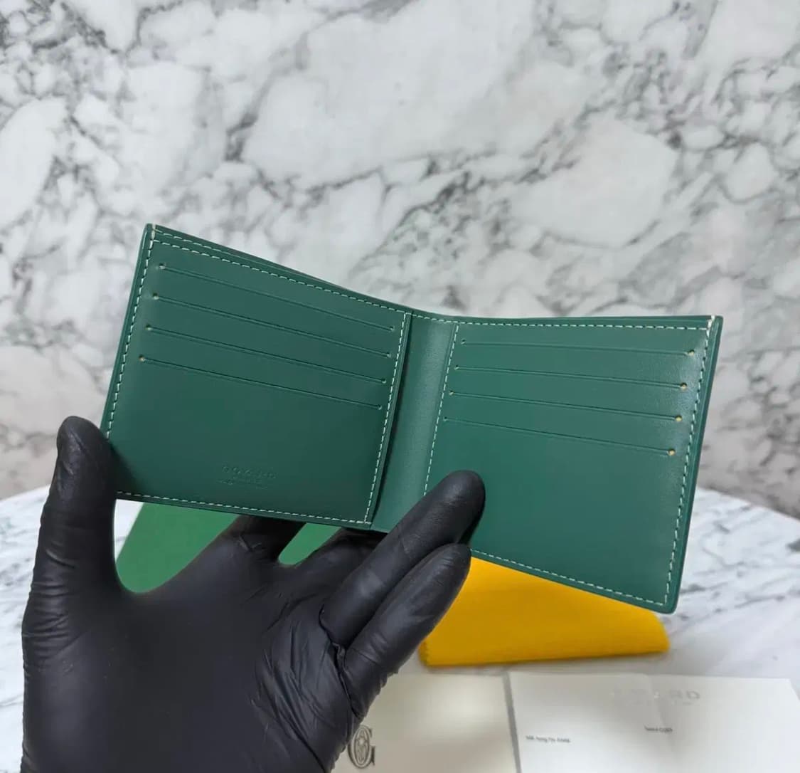 [새상품/10.11일 구매] 고야드 빅투와르 반지갑 그린 상품이미지3