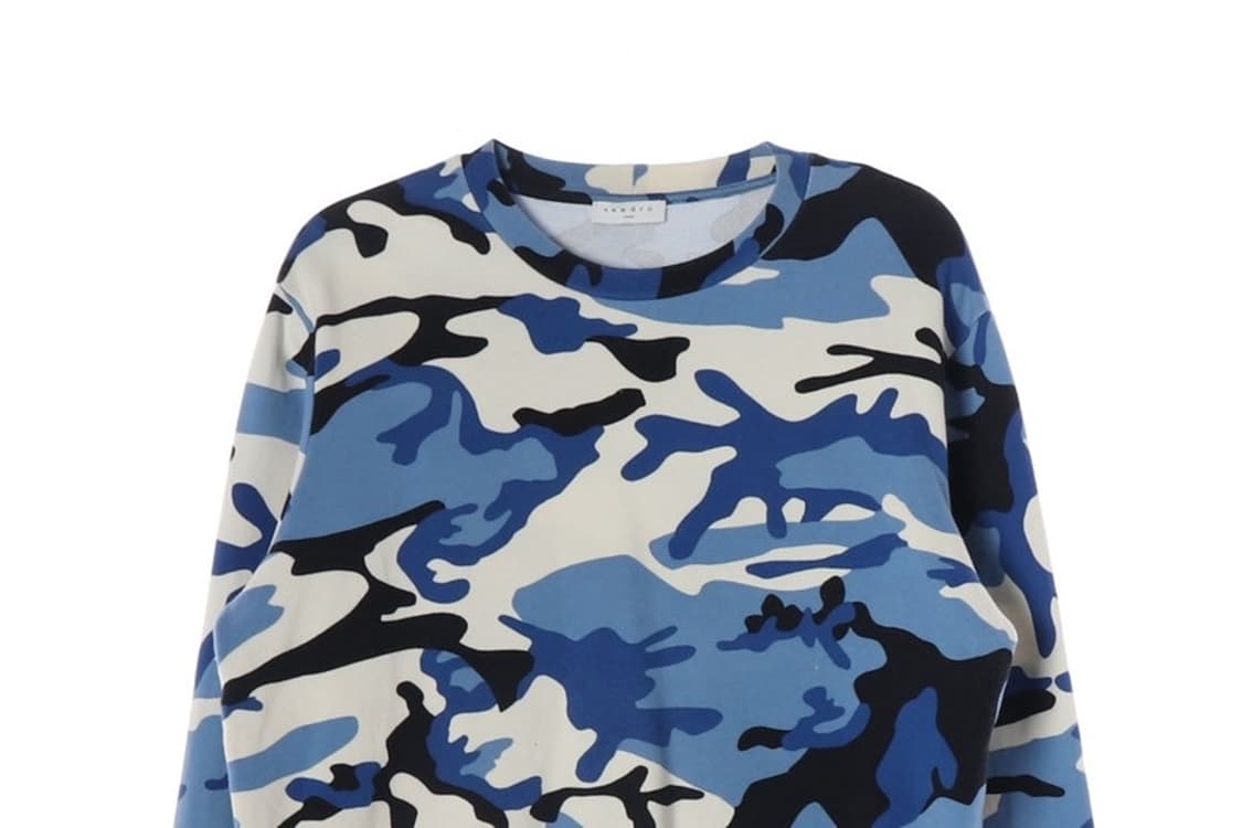 산드로 카모 맨투맨 상품이미지3