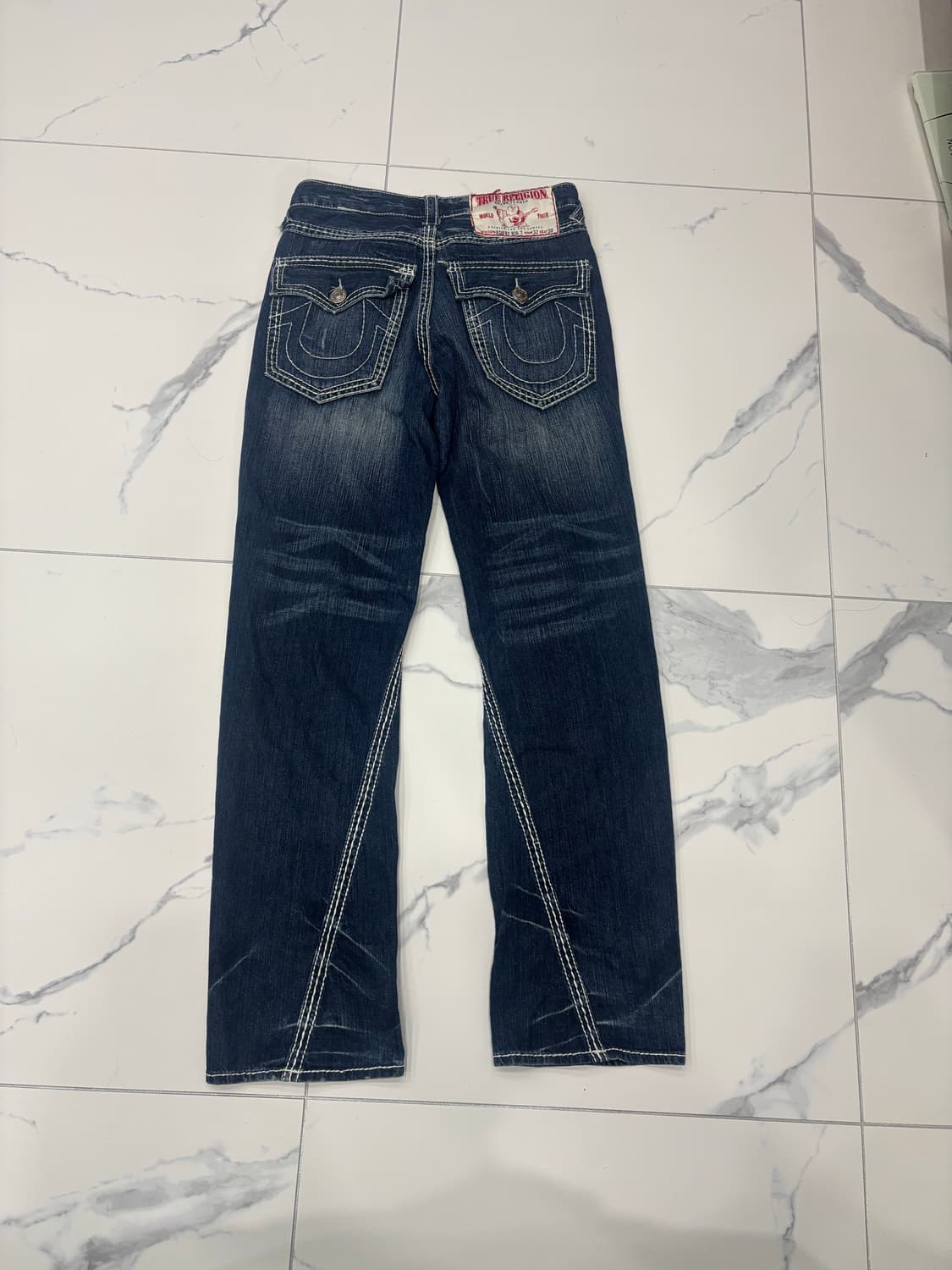 트루릴리젼 빅티 스파이럴 스티치 데님 상품이미지3