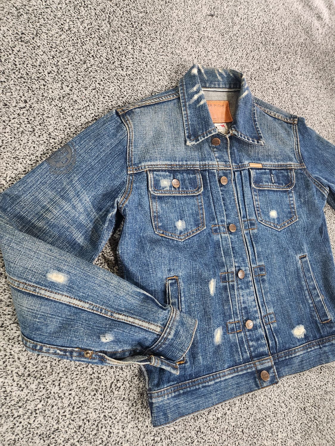 //데님 자켓 (Ezra Fitch) M 상품이미지3