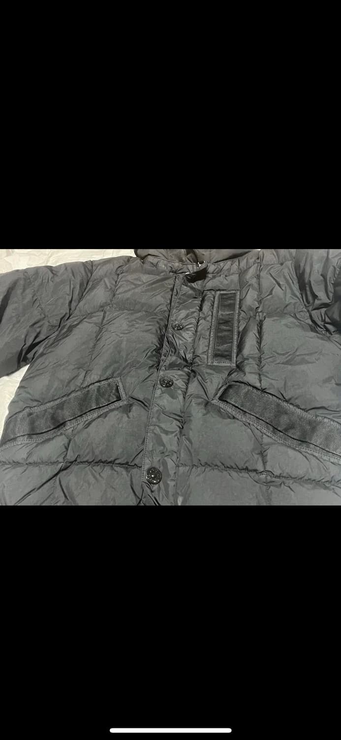 스톤아일랜드 크링클랩스 논후드 숏패딩 19fw S  상품이미지4