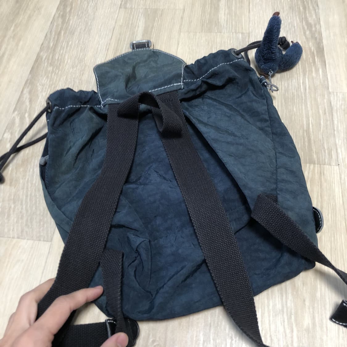 (ONE SIZE) 키플링 KIPLING 미니 복조리 백팩 네이비 가방 상품이미지6