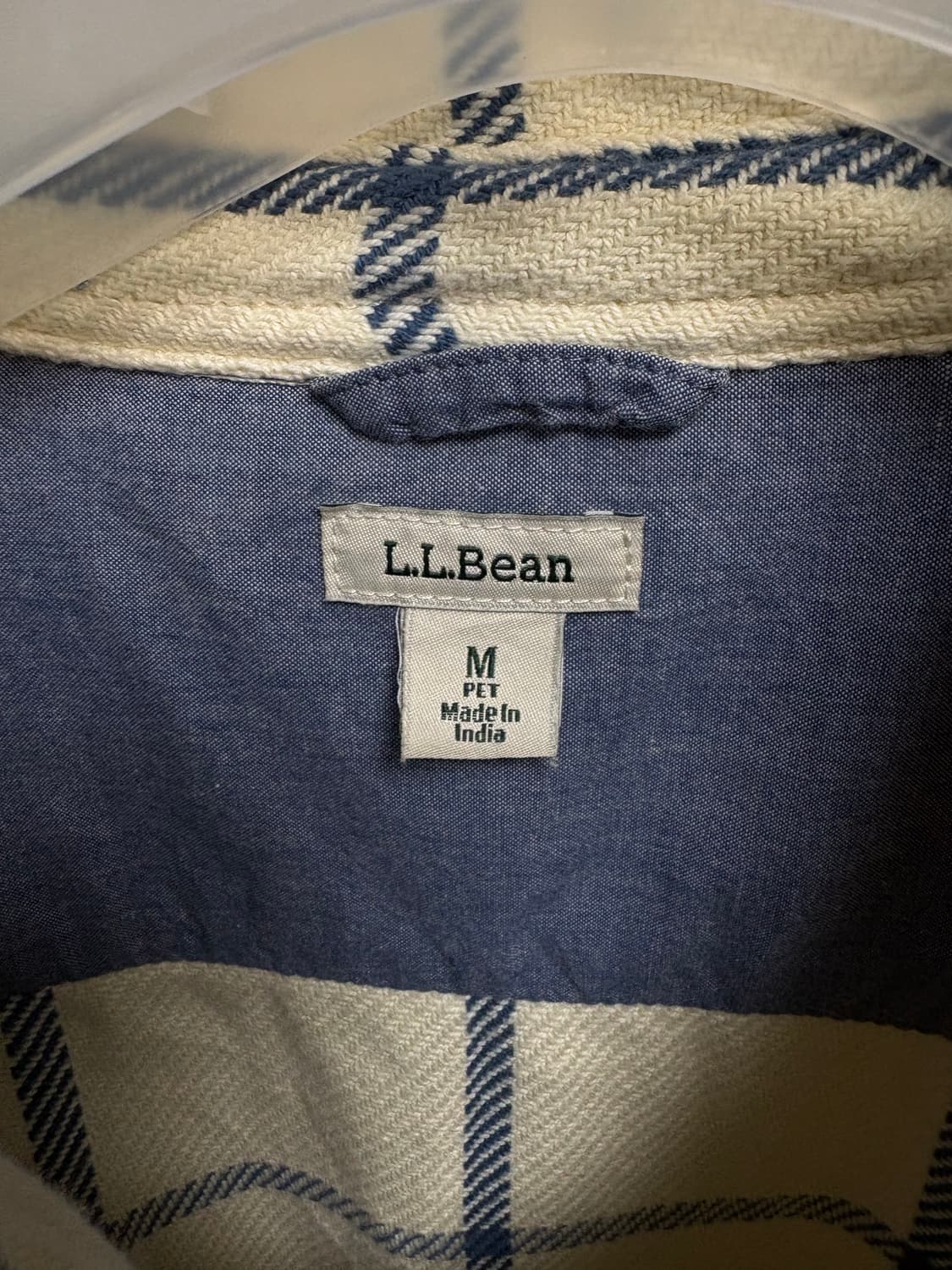 LL Bean 체크셔츠 상품이미지2
