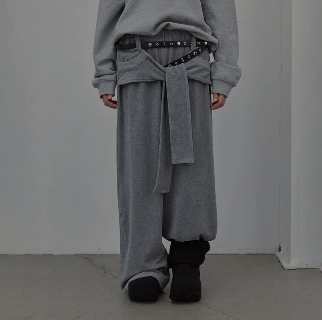 구해요 // lcdc tm tied detail jersey pants 상품이미지1