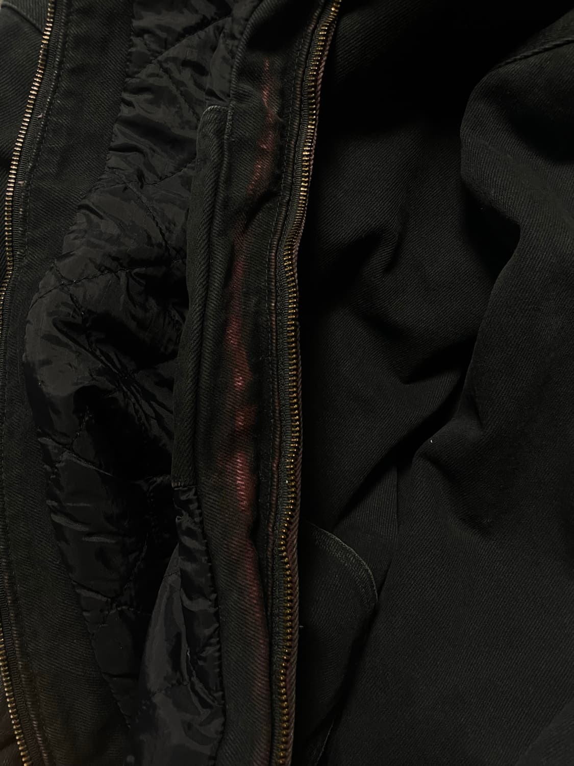 칼하트 j130 L 액티브 자켓 데님 덕액티브 BLK 상품이미지4