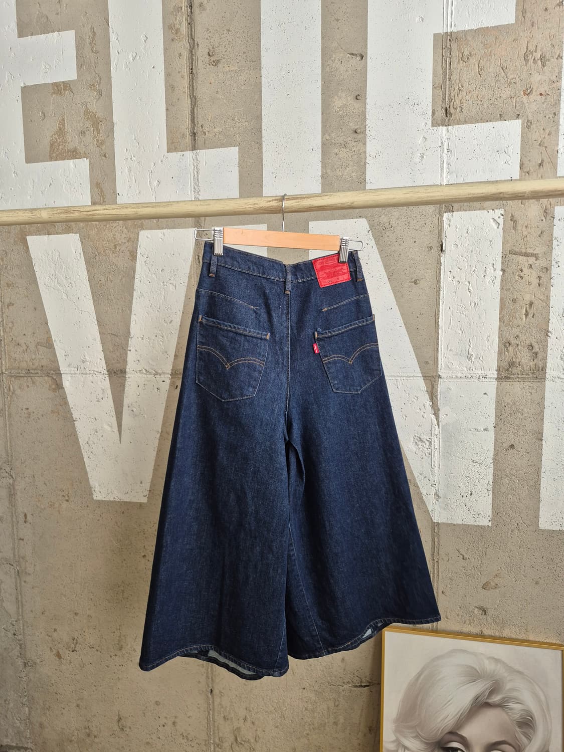 리바이스 통와이드 데님팬츠 상품이미지1
