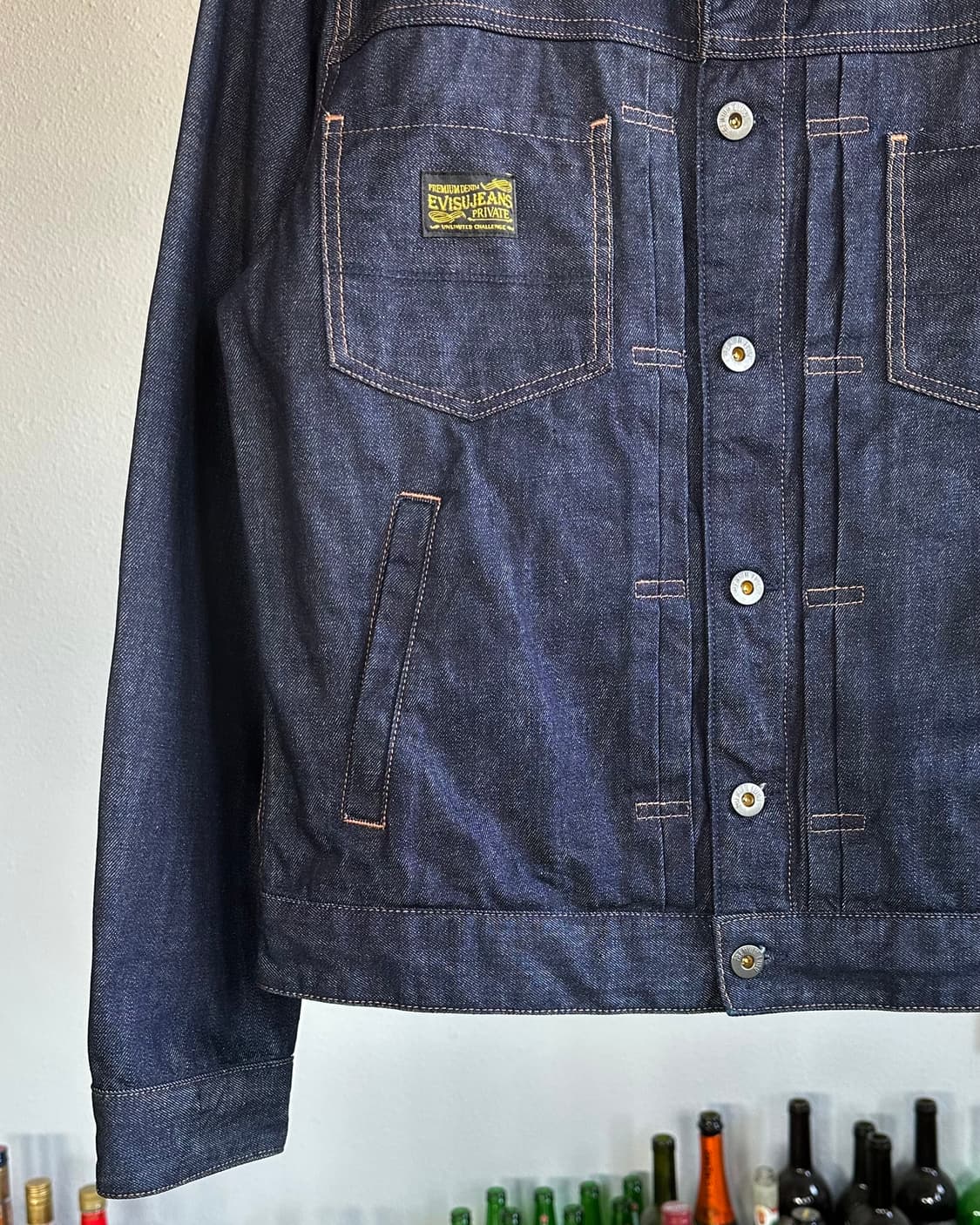 [L]에비수 Evisu 데님 트러커 자켓 상품이미지5