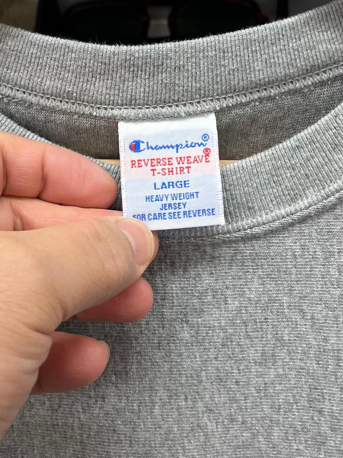 [90] 챔피온 리버스위브 반팔티 L  상품이미지3