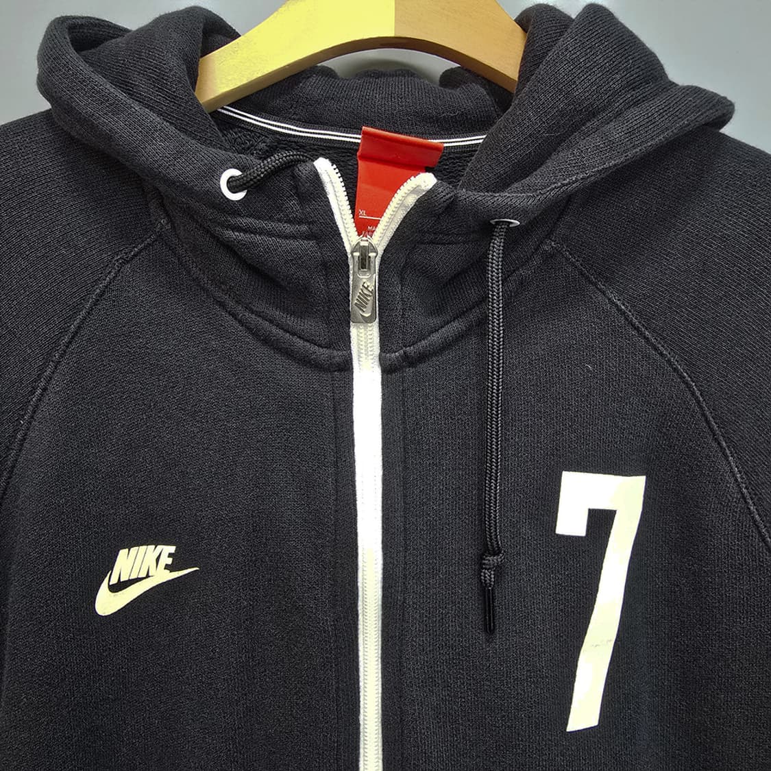 나이키(Nike) 넘버7 후드집업 블랙 XL 상품이미지3