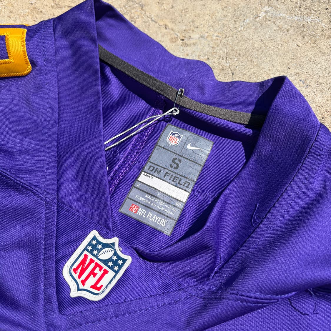 나이키 NFL 미네소타 바이킹스 빈티지 유니폼 져지 S 상품이미지6