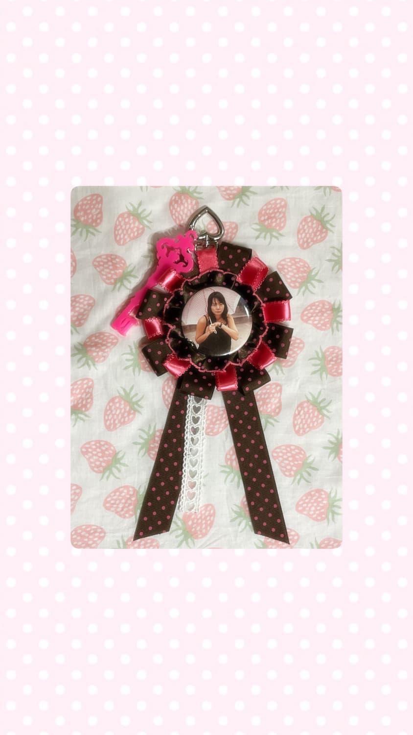 두나 + luckey 로제트 키링 🍓 상품이미지2